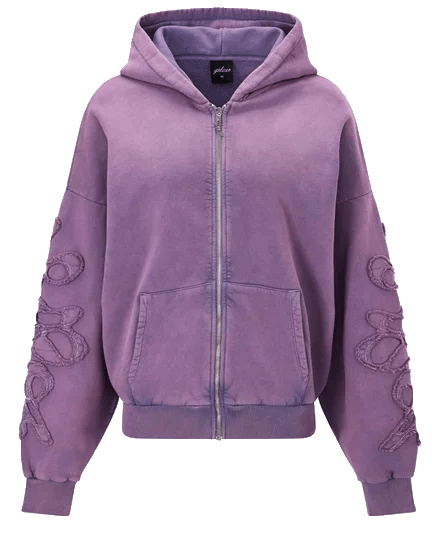 PATCH ZIPPER PURPLE