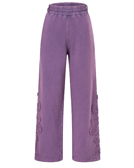 PATCH JOGGER PURPLE