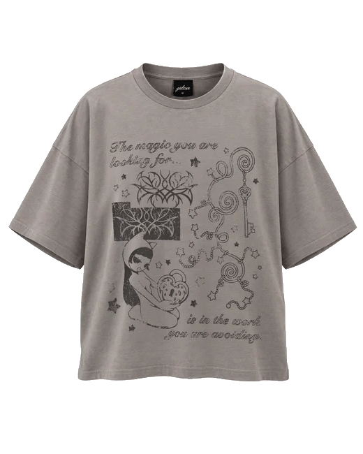 THEY KEY T-SHIRT GREY