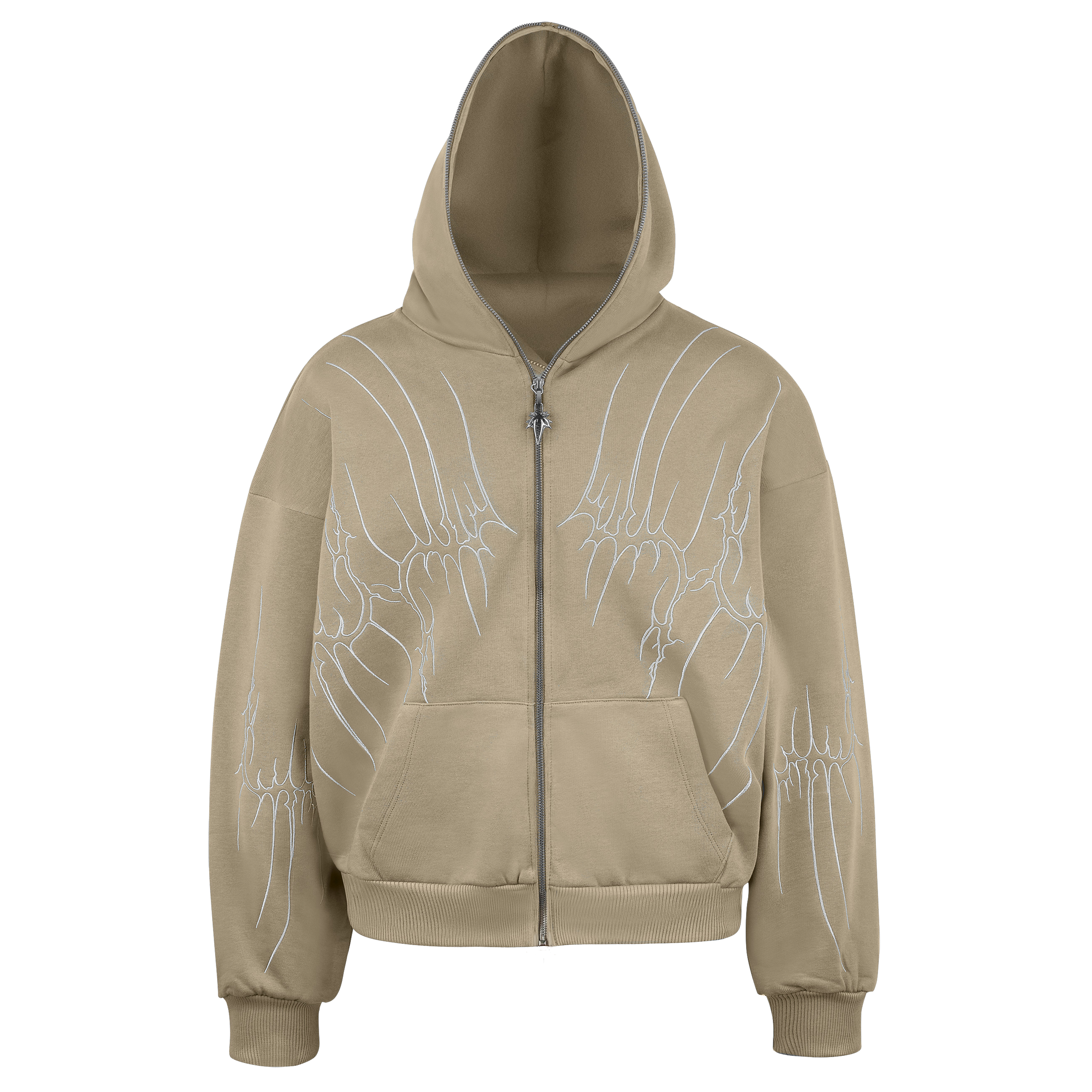 ⁠LVL3 FREEZE FRAME ARMOR ONE WAY ZIP BEIGE
