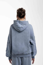 PATCH ZIPPER GREY/BLUE