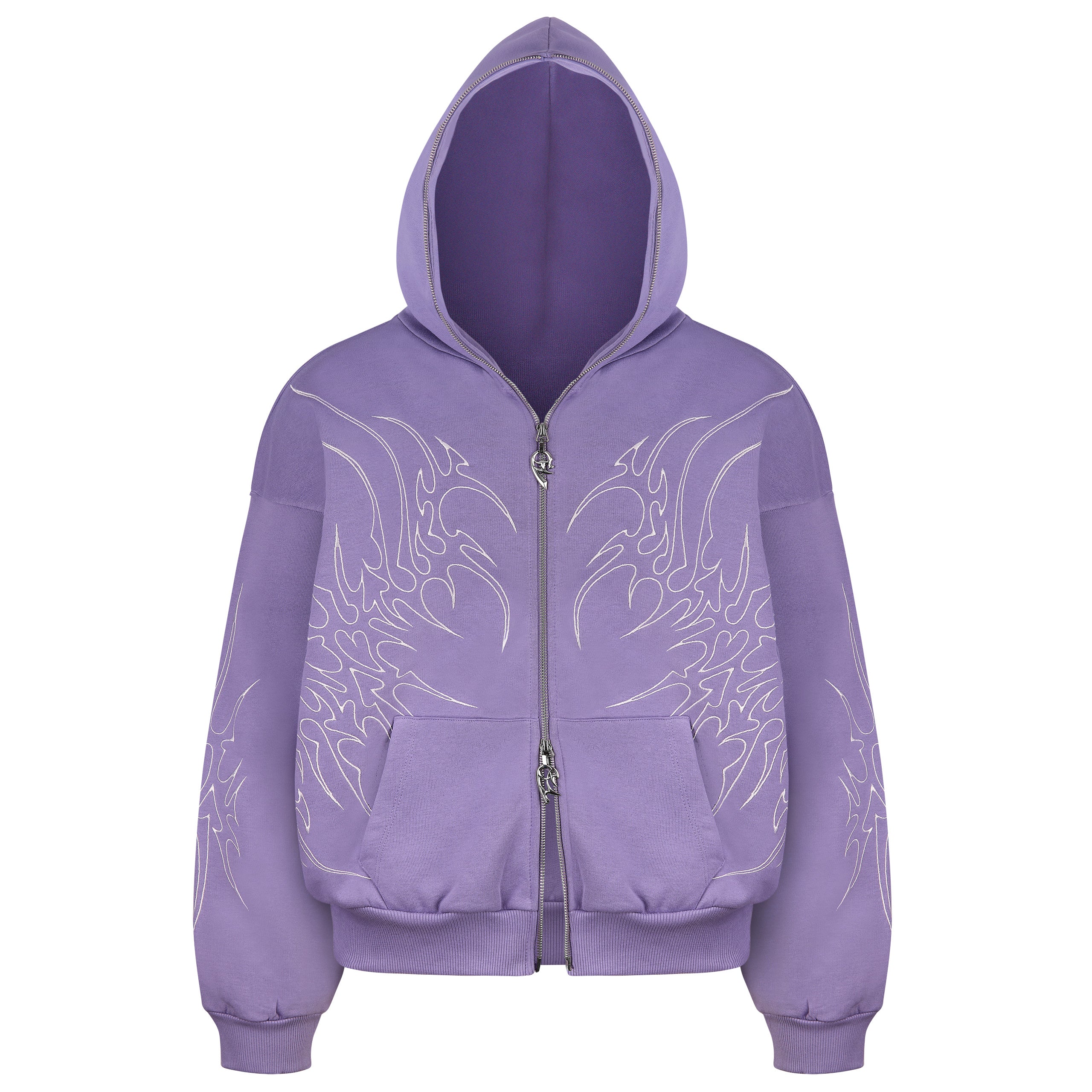 LVL2 HEARTSTRINGS ARMOR ZIPPER PURPLE